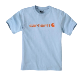 T-Shirt Carhartt Men Core Logo T-Shirt S/S Moonstone