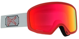 Ski Goggles Anon Women Deringer White Rose / Sonar Red