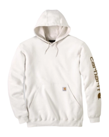 Hoodie Carhartt Men Sleeve Logo Hooded Sweatshirt Malt
