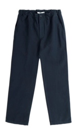 Trouser Norse Projects Men Ezra Relaxed Cotton Linen Trouser Dark Navy