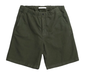 Shorts Norse Projects Homme Ezra Relaxed Cotton Lin Short Spruce Green