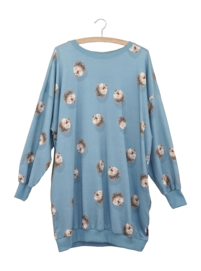 Sweater Dress Snurk Women Hedgy Blue