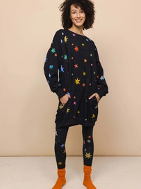 Sweater Dress Snurk Women Starry Night