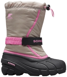 Snow Boots Sorel Youth Flurry Chrome Grey