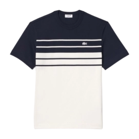T-Shirt Lacoste Men TH8130 Flour/Abysm