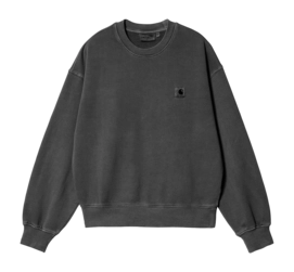 Pull Carhartt WIP Femme Nelson Sweat Charcoal