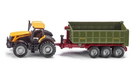 Siku JCB Tractor Met Haakliftaanhanger