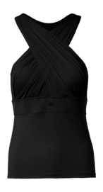 Tanktop Goldbergh Art Damen Black