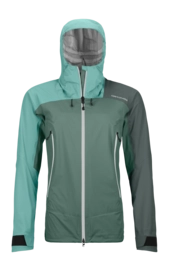 Jacke Ortovox Westalpen 3L Damen Light Arctic Grey