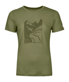 T-Shirt Ortovox Women 120 Cool Tec MTN Cut Wild Herbs