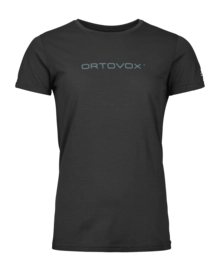 T-Shirt Ortovox Women 150 Cool Brand Black Raven