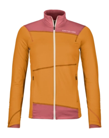Vest Ortovox Women Fleece Light Jacket Autumn Leaves