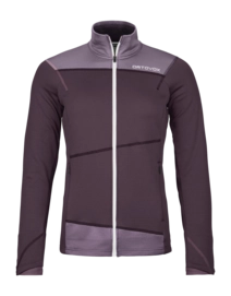 Vest Ortovox Women Fleece Light Jacket Dark Wild Berry