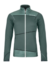 Sweatjacke Ortovox Fleece Light Jacket Damen Dark Arctic Grey