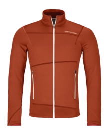 Vest Ortovox Men Fleece Light Jacket Clay Orange