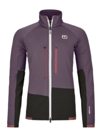 Vest Ortovox Women Fleece Rib Jacket Wild Berry