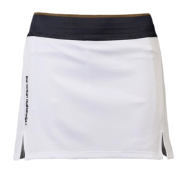 Tennisrok The Indian Maharadja Girls Kadiri Pique Skirt White