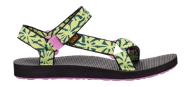 Teva Women Original Universal Beach Floral Wild Lime