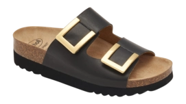 Tongs Scholl Femme Monterey 2 Straps Black