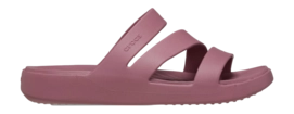Tongs Crocs Femme Getaway Strappy Cassis