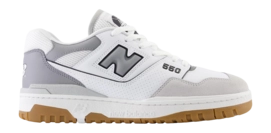 New Balance Unisex BB550ESC White/Slate Grey/Brighton Grey