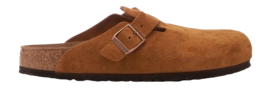 Sabots Birkenstock Homme Boston Suede Leather Mink