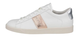 Sneaker ECCO Street Lite W Damen White Hammered Bronze Pure Silver