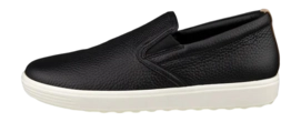 Baskets ECCO Femme Soft 7 Slip On Pebble Black Powder