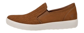 Sneaker ECCO Men Soft 7 Slip On Woven Camel