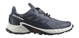 Trailrunning schoen Salomon Men Supercross 4 GTX Lapis Blue Black White