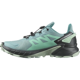 Chaussures de Trail Salomon Femme Supercross 4 GTX Dusty Turquoise India Ink Blue Haze