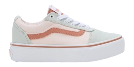 Sneakers Vans Girls Ward Platform Pastel Block Multi-coloured