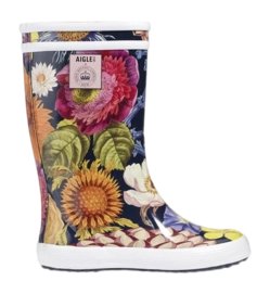 Regenlaars Aigle Kids Lolly Pop Play2 Kew Multi bloom