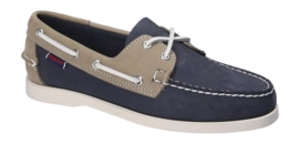 Sebago Men Portland Spinnaker Nubuck Bluenavy-Offwhite