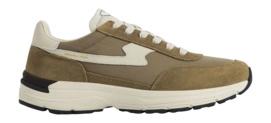 Baskets Stepney Workers Club Homme Osier S-Strike Mix de Daim Désert