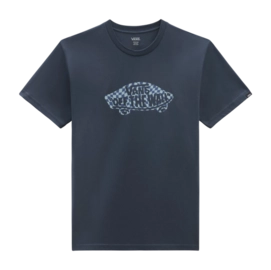 T-Shirt Vans Checkered Off The Wall Fill Tee-B Herren Indigo