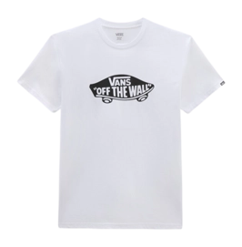 T-Shirt Vans Homme Off The Wall Board Tee-B White