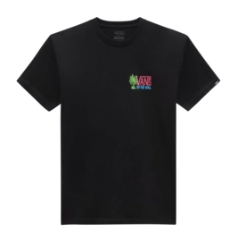 T-shirt Vans Homme Vans Palm Lines Ss Tee Black