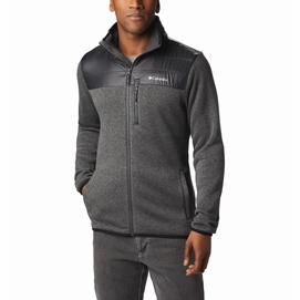 Gilet Columbia Men Canyon Point Sweater Fleece Full Zip City Grey Shark