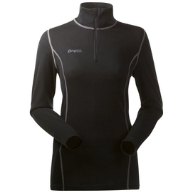 Skipullover  Bergans Akeleie Half Zip Black Damen