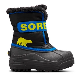 Snow Boots Sorel Childrens Snow Commander Black Super-Shoe size 25