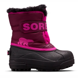 Sorel Snow Commander Purple Dahlia Childrens-Schuhgröße 30