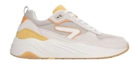 Sneaker HUB Glide S43 Damen Lt Bone White Papaya