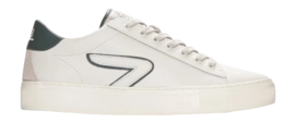 Baskets HUB Homme Hook L68 Off White Sage Green Ivory