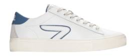 Baskets HUB Homme Hook L68 White Elemental Blue Ivory