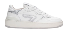 HUB Women Smash L31 White Dull Silver Off White-Ice