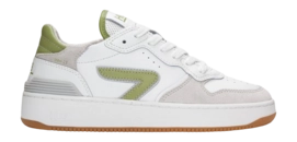 Sneaker HUB Smash L68 Damen White Avocado White-Lt Gum