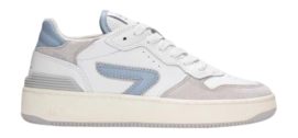 Sneaker HUB Smash L68 Damen White Lt Blue Ivory-Ice