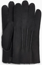 Gloves UGG Men Contrast Sheepskin Glove Black