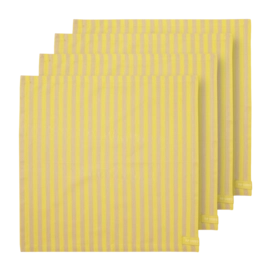 Napkin Pip Studio Stripes Yellow (Set of 4)